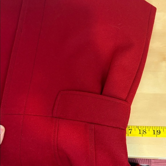 Banana Republic Women's Bold Red Trench Coat - Picture 15 of 16